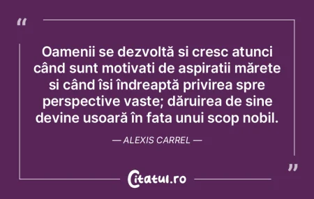 Oamenii ar trebui să nu se limiteze doa...