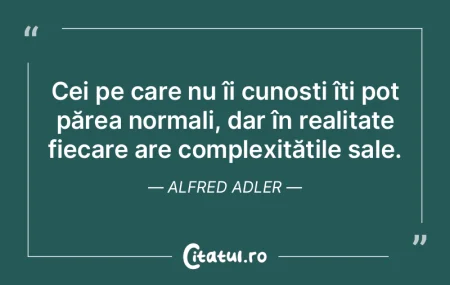 Nimeni nu are dreptul să subestimeze sa...