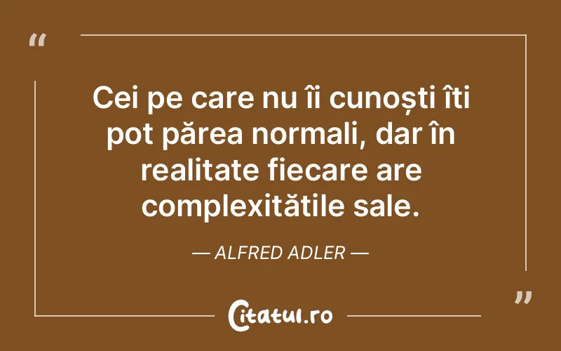 Citat Alfred Adler - citate oameni