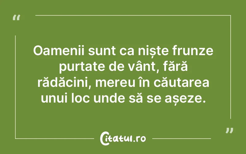 Citat Autor necunoscut - citate oameni