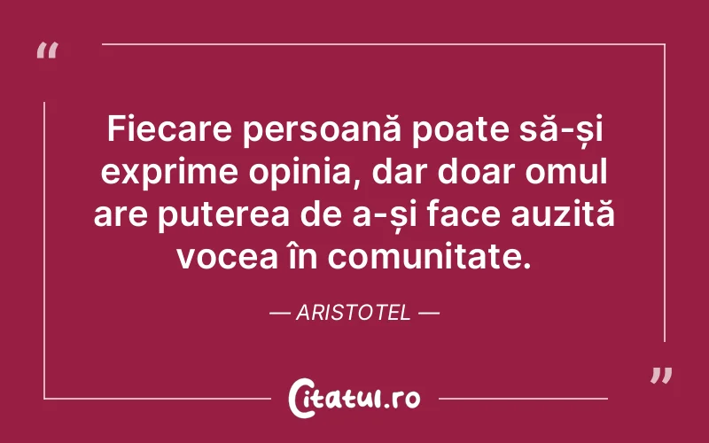 Citat Aristotel - citate oameni