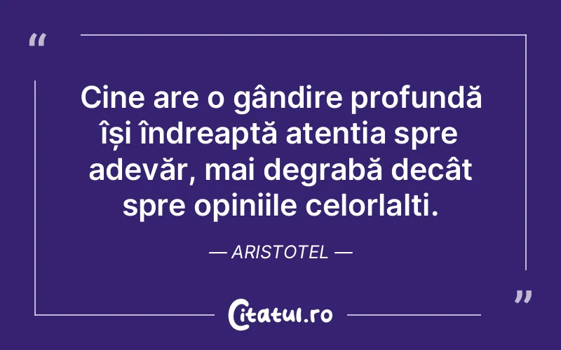 Citat Aristotel - citate oameni