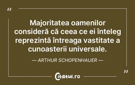 Cei lipsiți de intelect nu pot percepe ... Cei lipsiți de intelect nu pot percepe ...