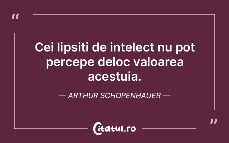 Citat Arthur Schopenhauer - citate oameni