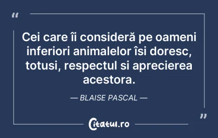 Există două tipuri de oameni: cei care...