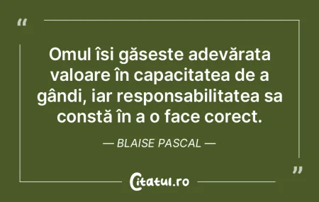 Ființa umană este o combinație delica...