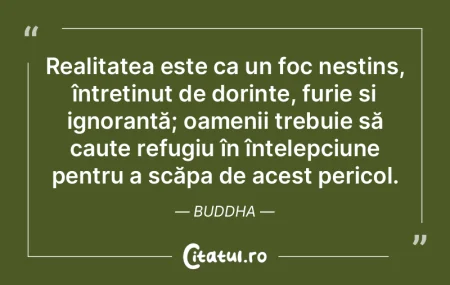 Când cineva te critică, de fapt își ...