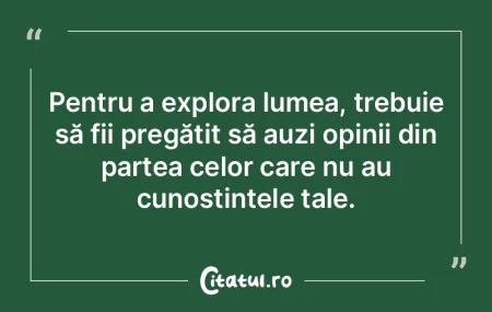 Oamenii indeciși pot răspândi confuzi...