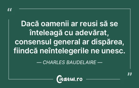 Sunt puțini cei care conștientizează ...