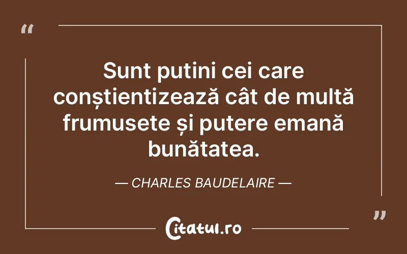 Citat Charles Baudelaire - citate oameni