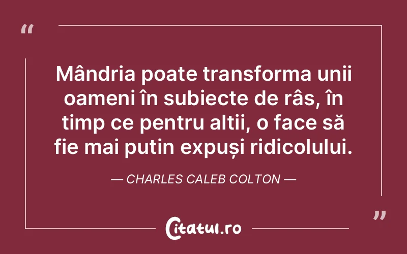 Citat Charles Caleb Colton - citate oameni