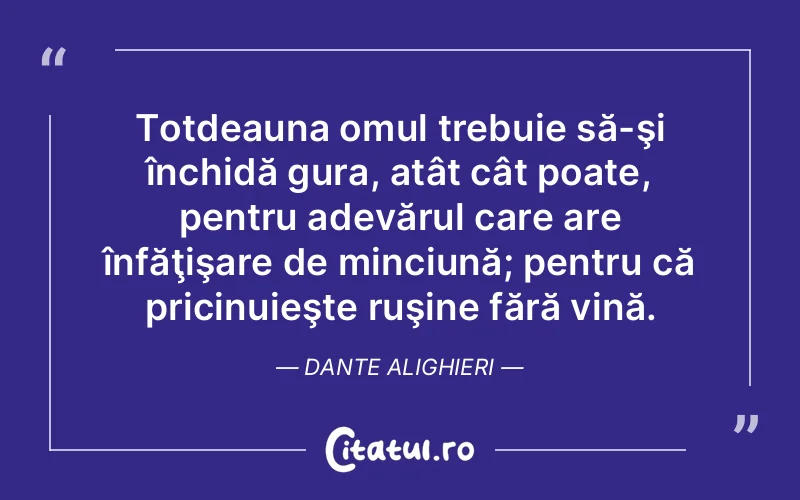 Citat Dante Alighieri - citate oameni