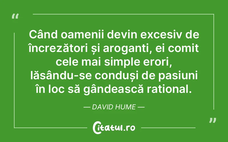 Citat David Hume - citate oameni