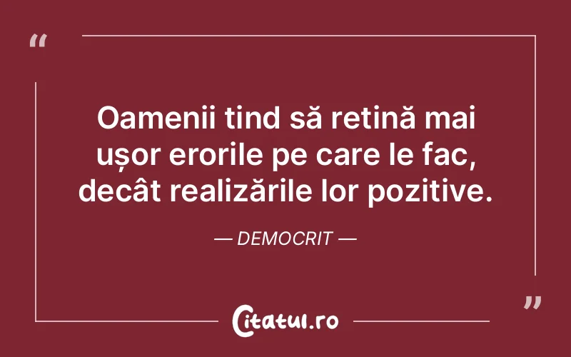 Citat Democrit - citate oameni