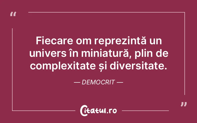 Citat Democrit - citate oameni