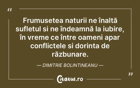 Ființa umană poate dori, însă voinț... Ființa umană poate dori, însă voinț...
