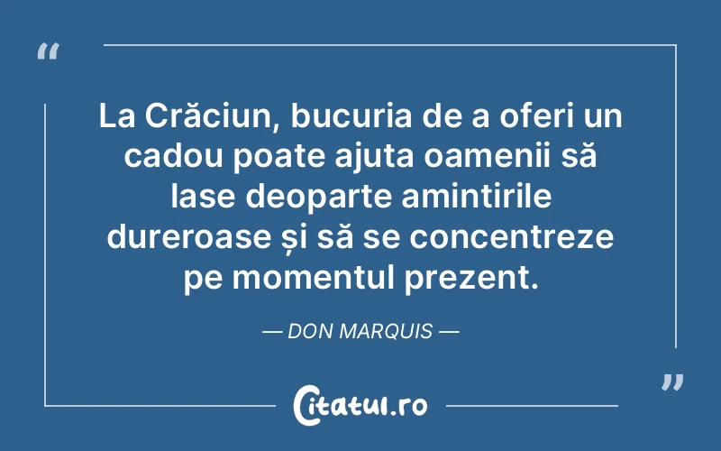 Citat Don Marquis - citate oameni