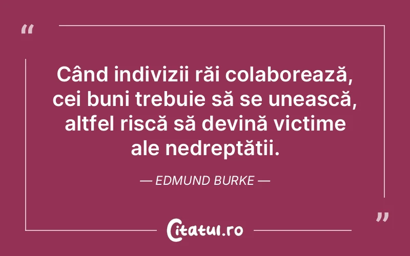 Citat Edmund Burke - citate oameni