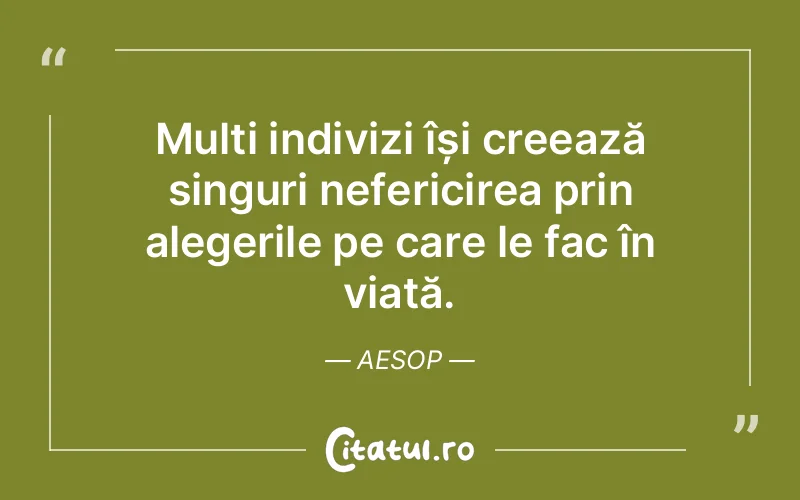 Citat Aesop - citate oameni