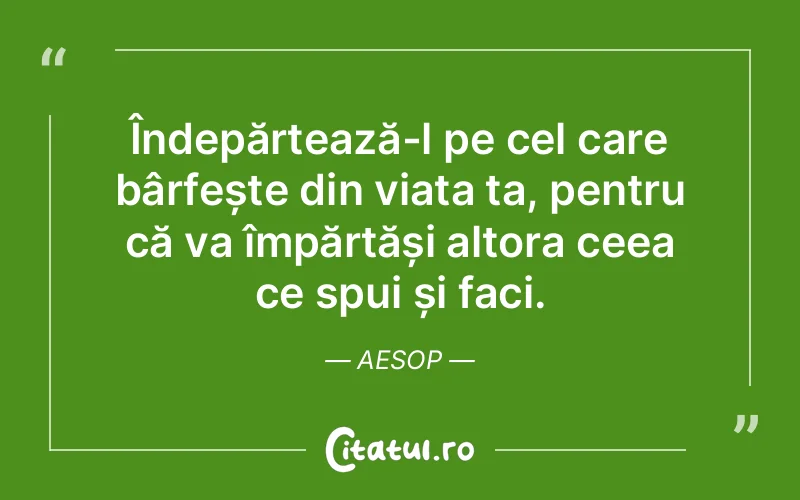 Citat Aesop - citate oameni