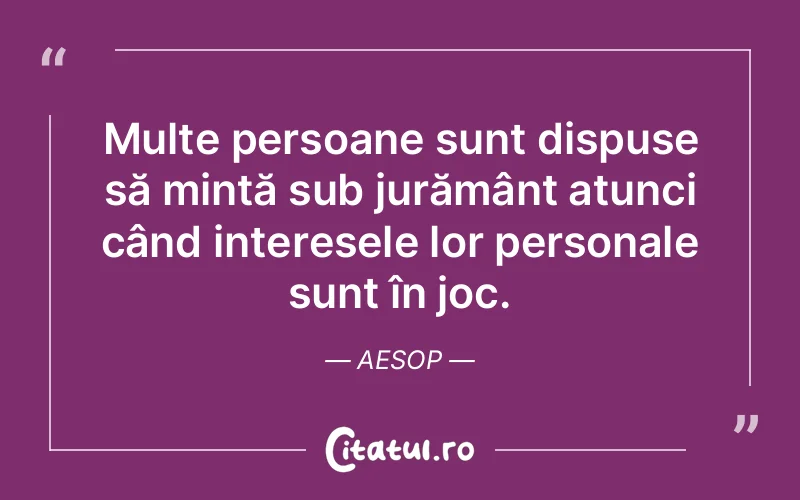 Citat Aesop - citate oameni