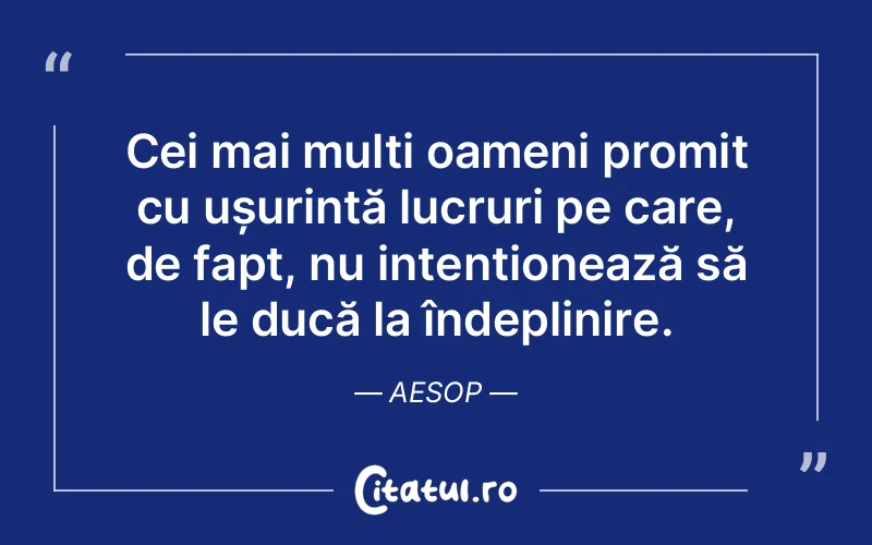 Citat Aesop - citate oameni