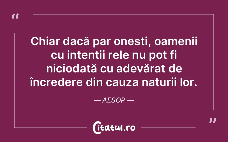 Citat Aesop - citate oameni