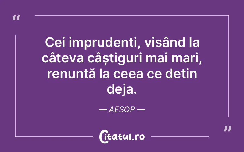 Citat Aesop - citate oameni