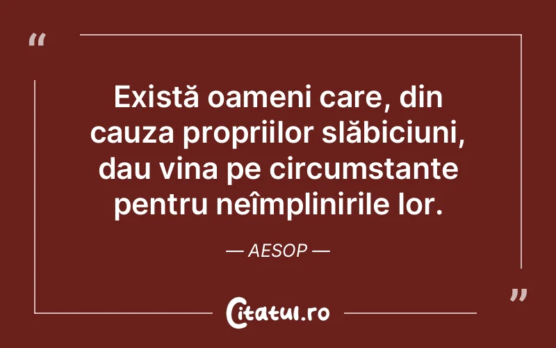 Citat Aesop - citate oameni