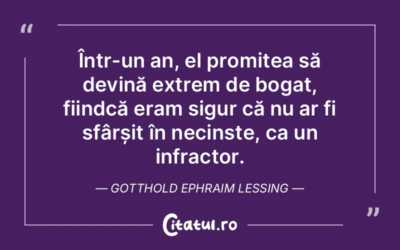 Citat Gotthold Ephraim Lessing - citate oameni