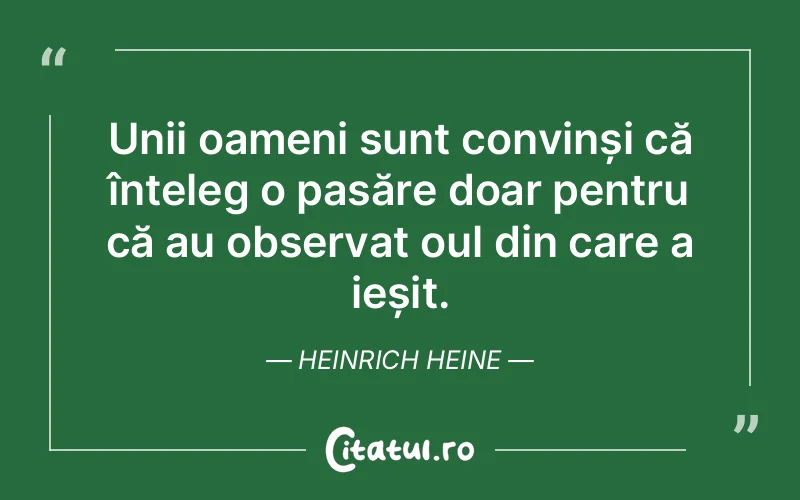 Citat Heinrich Heine - citate oameni