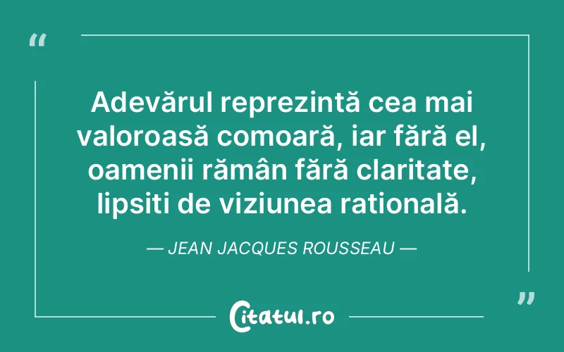Citat Jean Jacques Rousseau - citate oameni