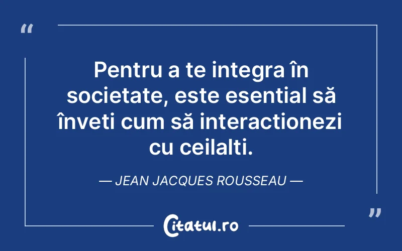 Citat Jean Jacques Rousseau - citate oameni