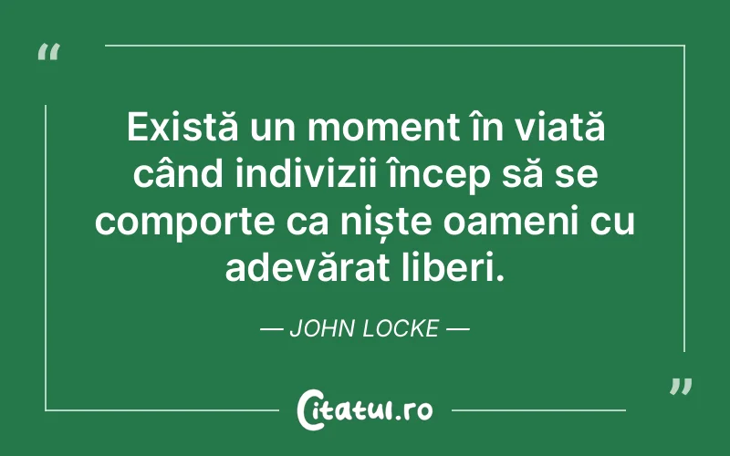 Citat John Locke - citate oameni