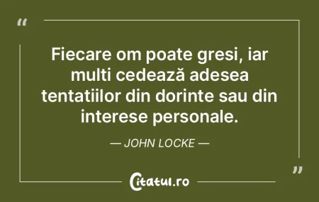 Fiecare individ vine pe lume cu dreptul ...