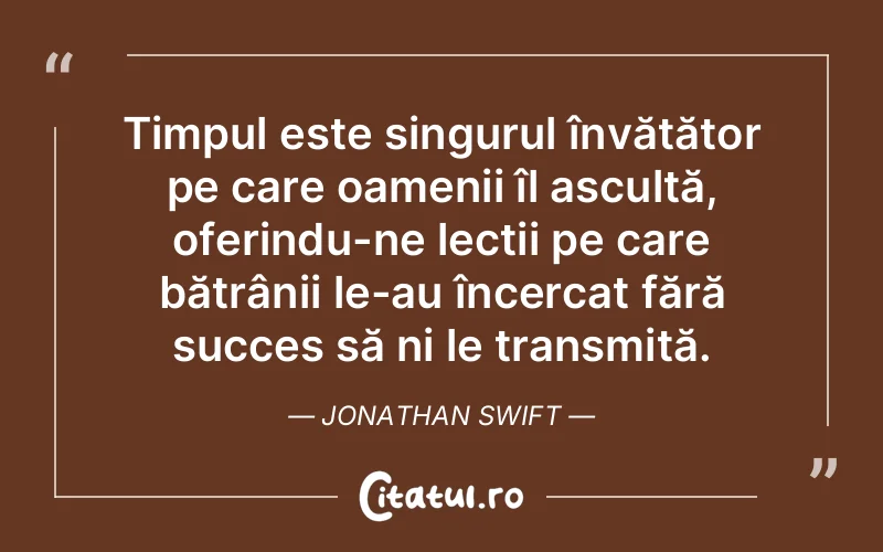 Citat Jonathan Swift - citate oameni