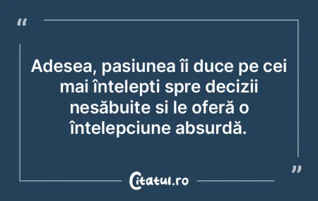 Sunt rare persoanele care aleg să ascul...