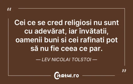Adesea, oamenii refuză să recunoască ...