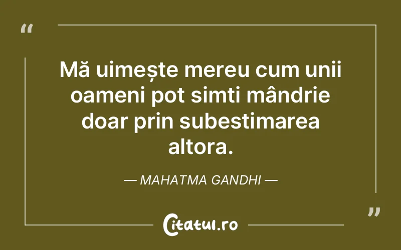 Citat Mahatma Gandhi - citate oameni