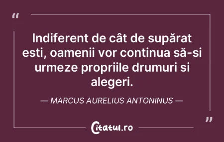 În fiecare zi voi da peste persoane car...