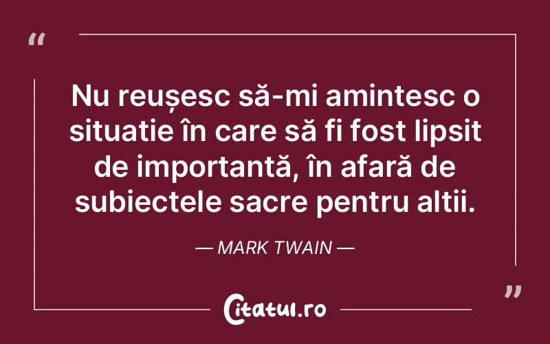 Citat Mark Twain - citate oameni