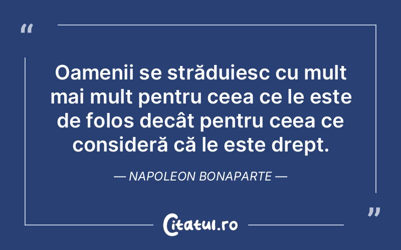 Citat Napoleon Bonaparte - citate oameni