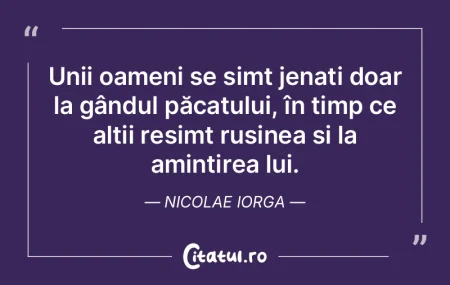 Tristețe pentru cel drept care nu a adu...
