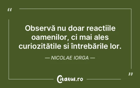 Oamenii au perspective unice și adesea ...
