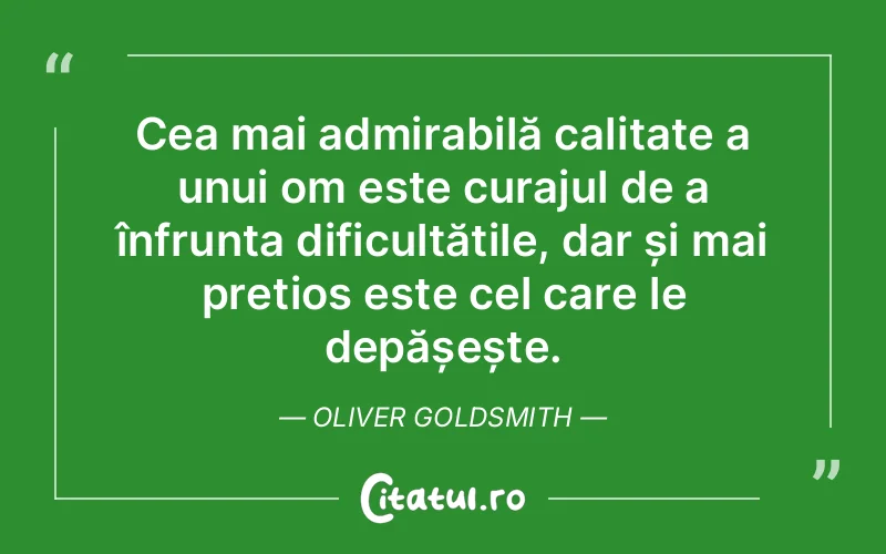 Citat Oliver Goldsmith - citate oameni