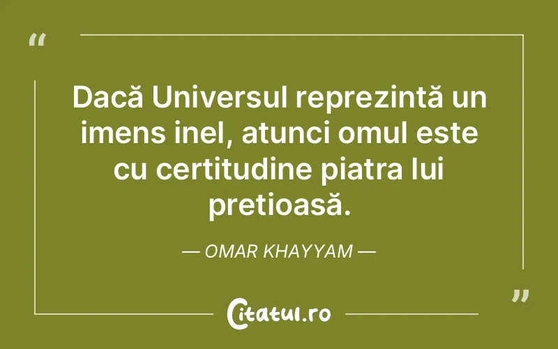 Citat Omar Khayyam - citate oameni