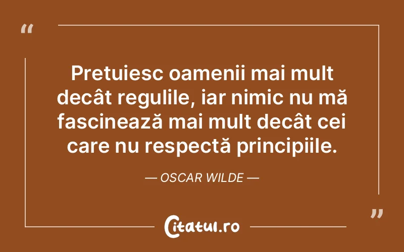 Citat Oscar Wilde - citate oameni