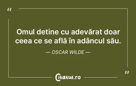 Cei lipsiți de profunzime sunt singurii...