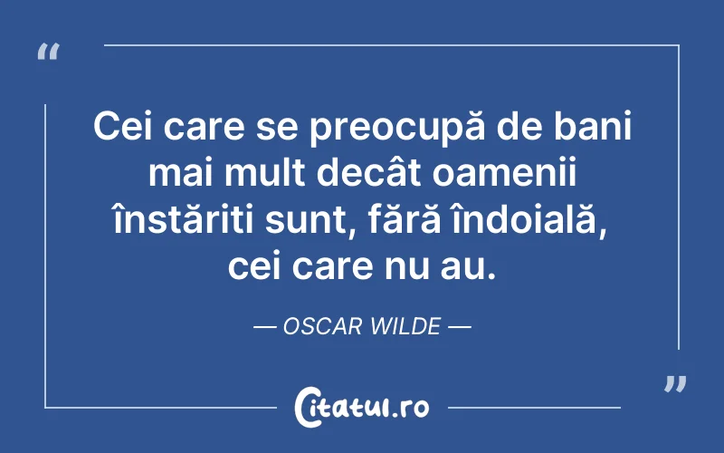 Citat Oscar Wilde - citate oameni