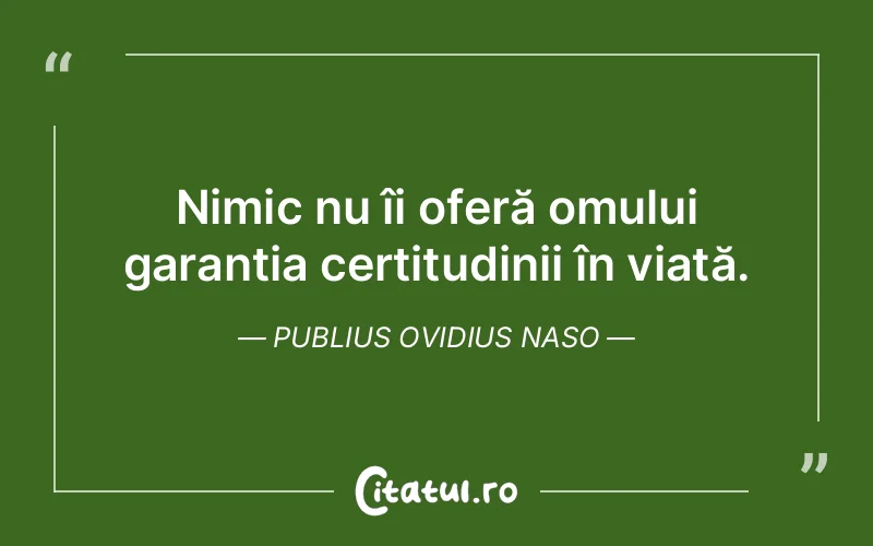 Citat Publius Ovidius Naso - citate oameni